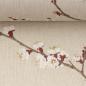 Preview: Dekodruck Amar Kirschblüte auf Beige meliert by Swafing